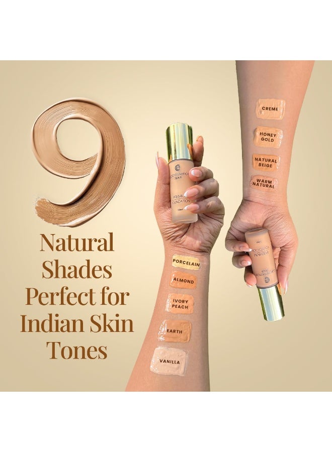 Coloressence True Tone Premium Foundation with SPF | Enriched with Vitamin-E | Waterproof Full Coverage Formula for Photo Finish Look | Free Micellar Water included | Warm Natural - Image 3